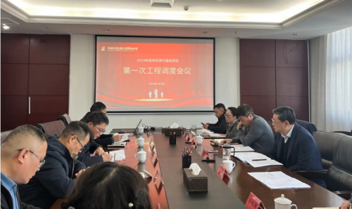 市德赢VWIN集团召开2024年第一次政府投资类项目工程调理会