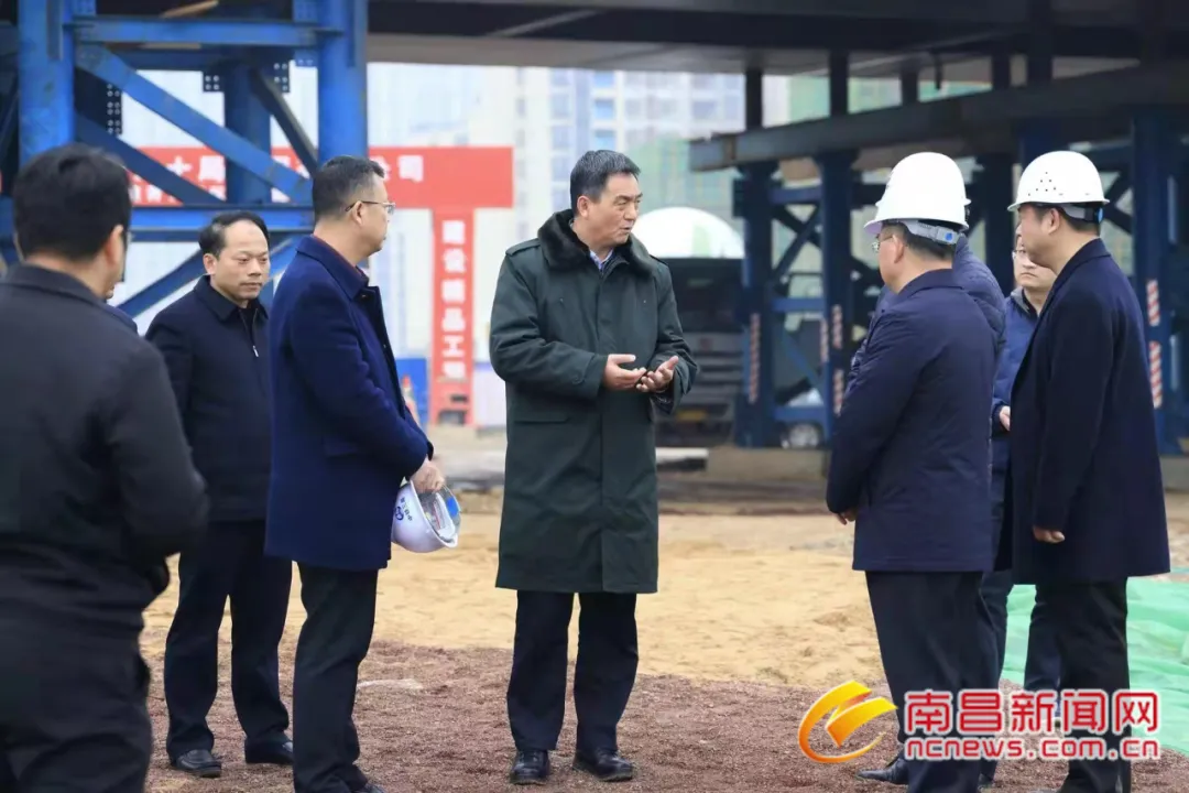 新年首日，，，南昌市委书记督导这些重点项目……